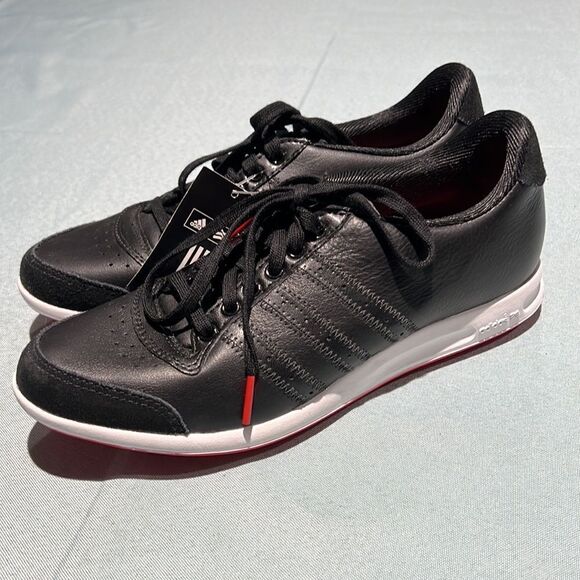 Adidas Adicross Spikeless Leather Golf Shoes 5.5 B12B - Picture 2 of 8